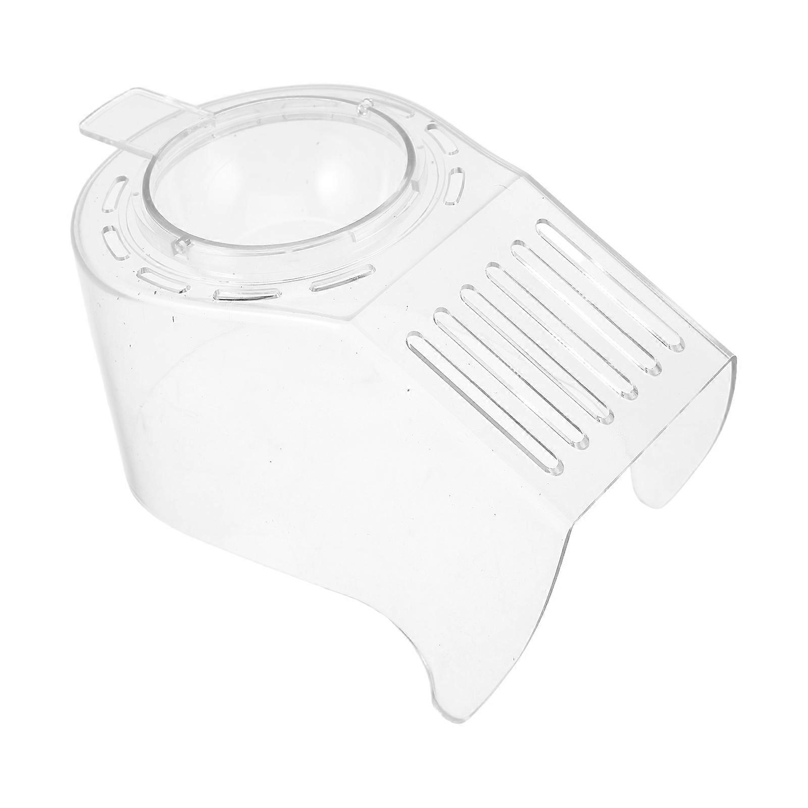 Popcorn Machine Replacement Cap for Splash Prevention with 4Pcs Transparent Covers