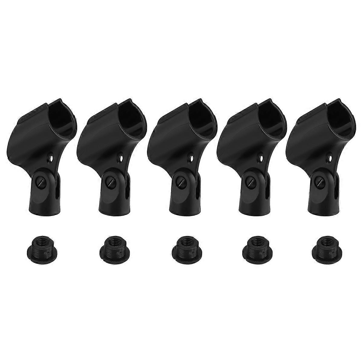 Microphone Holder Plastic Clip for Microphone 5Pcs