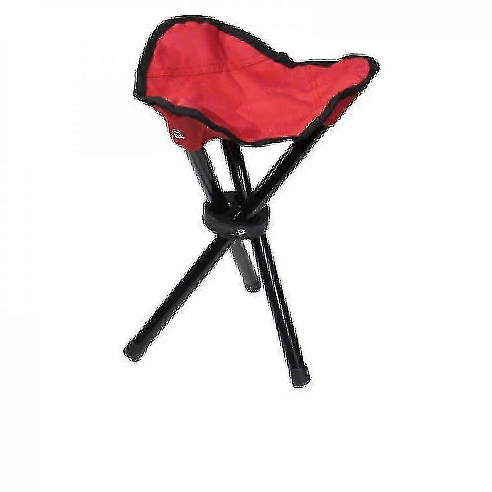 triangular folding stool convenient fishing stool(red)