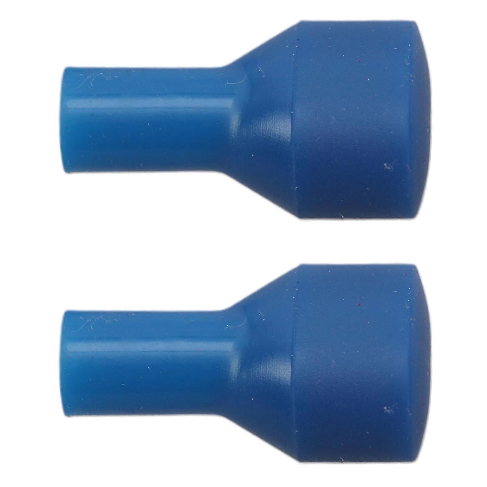 Hydration Bladder Bite Valves Replacement 2Pcs, Matte Blue Dust Cover