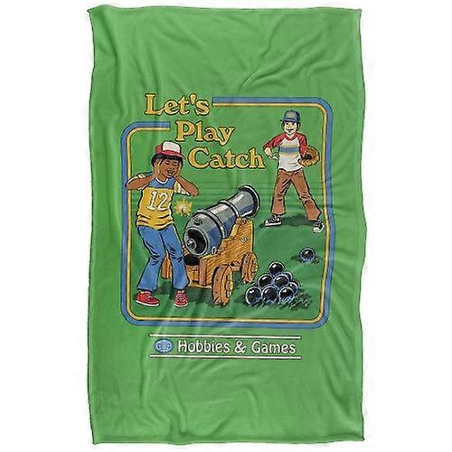 Steven Rhodes Let's Play Catch Soft Touch Blanket