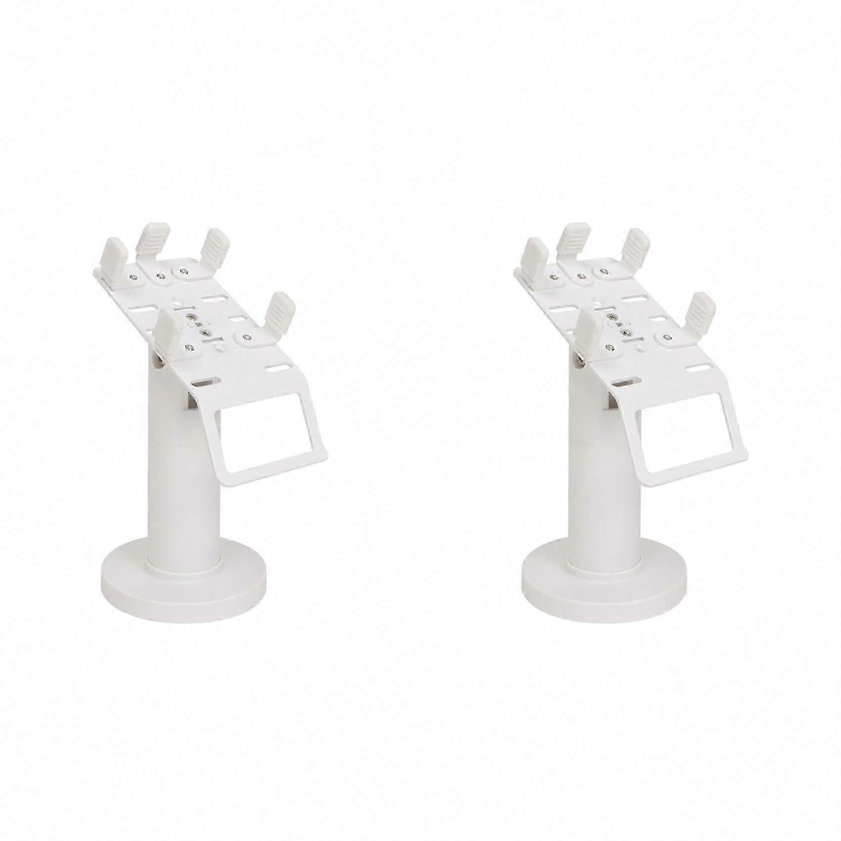 2X Universal POS Machine Desktop Stand Rotatable Cashiers Holder Rack Display Bracket