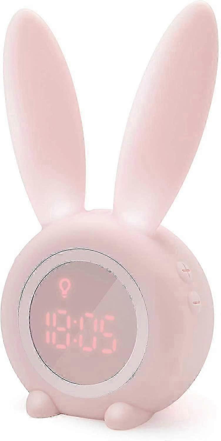 Cute Rabbit Shaped Induction Morning Alarm Clock