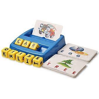 Matching Letter Dices and Cards - English Learning Game for Preschoolers