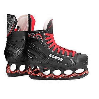 BAUER X250 Schlittschuhe Senior T-Blade METALLIC RED EDITION 