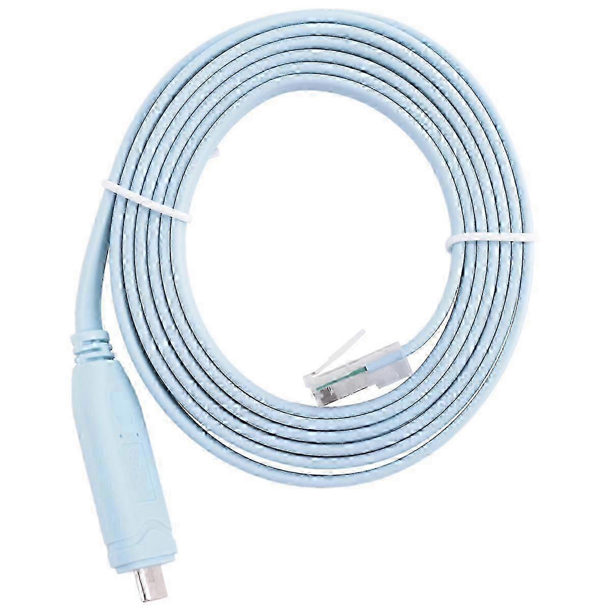 USB TO Type C Console Configuration Cable Type C to RJ45 Serial Router Debugging Cable good quality