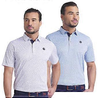 Puma Golf Pure 2.0 Circle Cat golfpoloshirt voor heren met 4-way stretch en vochtafvoerende eigenschappen