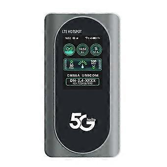 2026 Suitable Portable 5G WiFi Router Pocket Mifi WiFi6 Dual-Band Wireless Portable 4400Mah Pocket Router with SIM