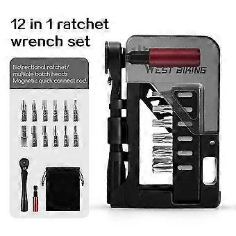 Portable Bike Ratchet Wrench Set Quick Release Essential for Cyclists on-the-go cycling adventure