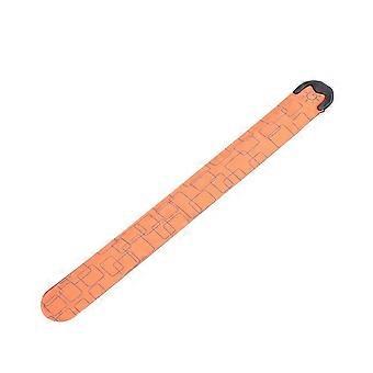 LED-polsband met hoge helderheid, oplaadbaar, veiligheidswaarschuwing, LED-klap, oplichtend, decoratief, draagbaar, oplichtende armband