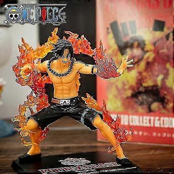 Hot Selling One Piece Fire Fist Ace Model Doll Anime Character Collectible Figure Ornament For Desktop Home Decoration Collection