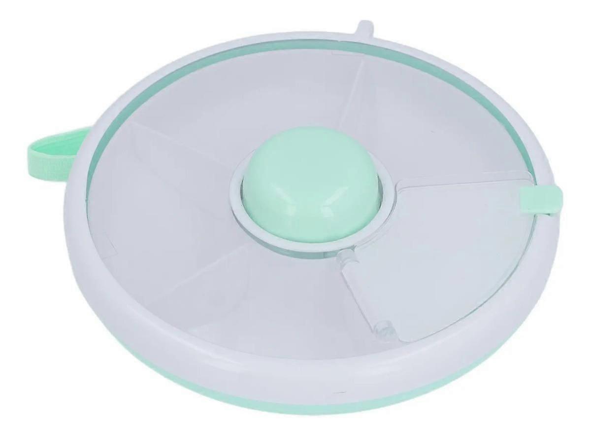 Portable Rotating Leak-Proof Snack Container