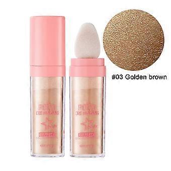 3 Colores Polvo De Hadas Ilumina Fairy Highlight Patting Powder, Polvo De Hadas HANDAIYAN Body Ilumina el Colorete Facial Tridimensional Natural Fa