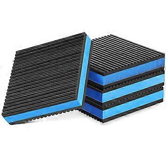 8Pcs Anti Vibration Pads Rubber Mats for Treadmill Shock Absorption