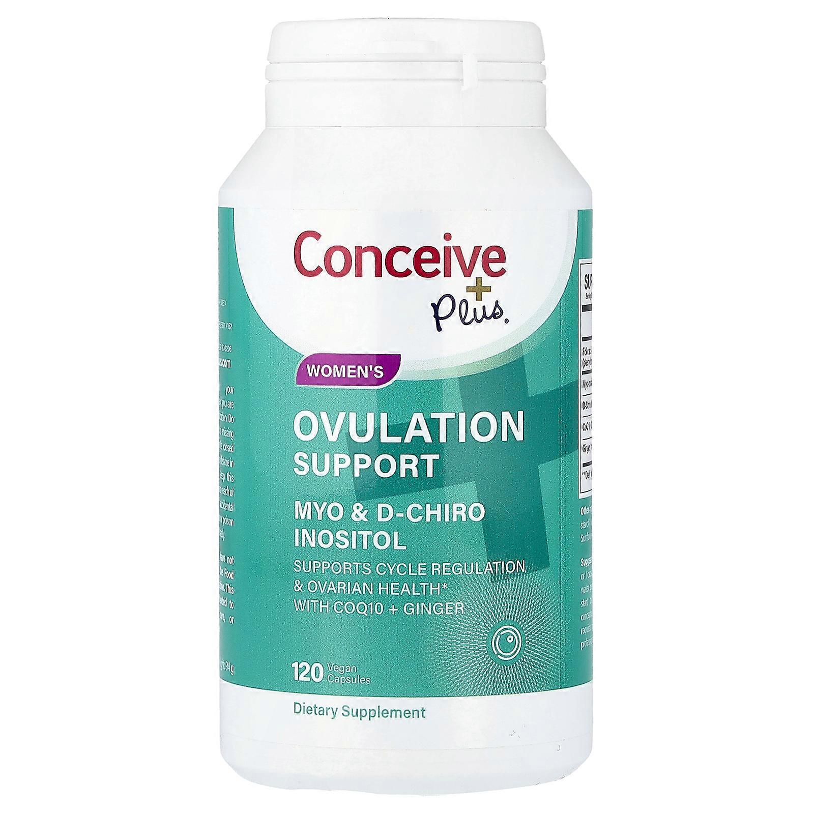 Conceive Plus, Women's Ovulation Support, 120 Vegan Capsules