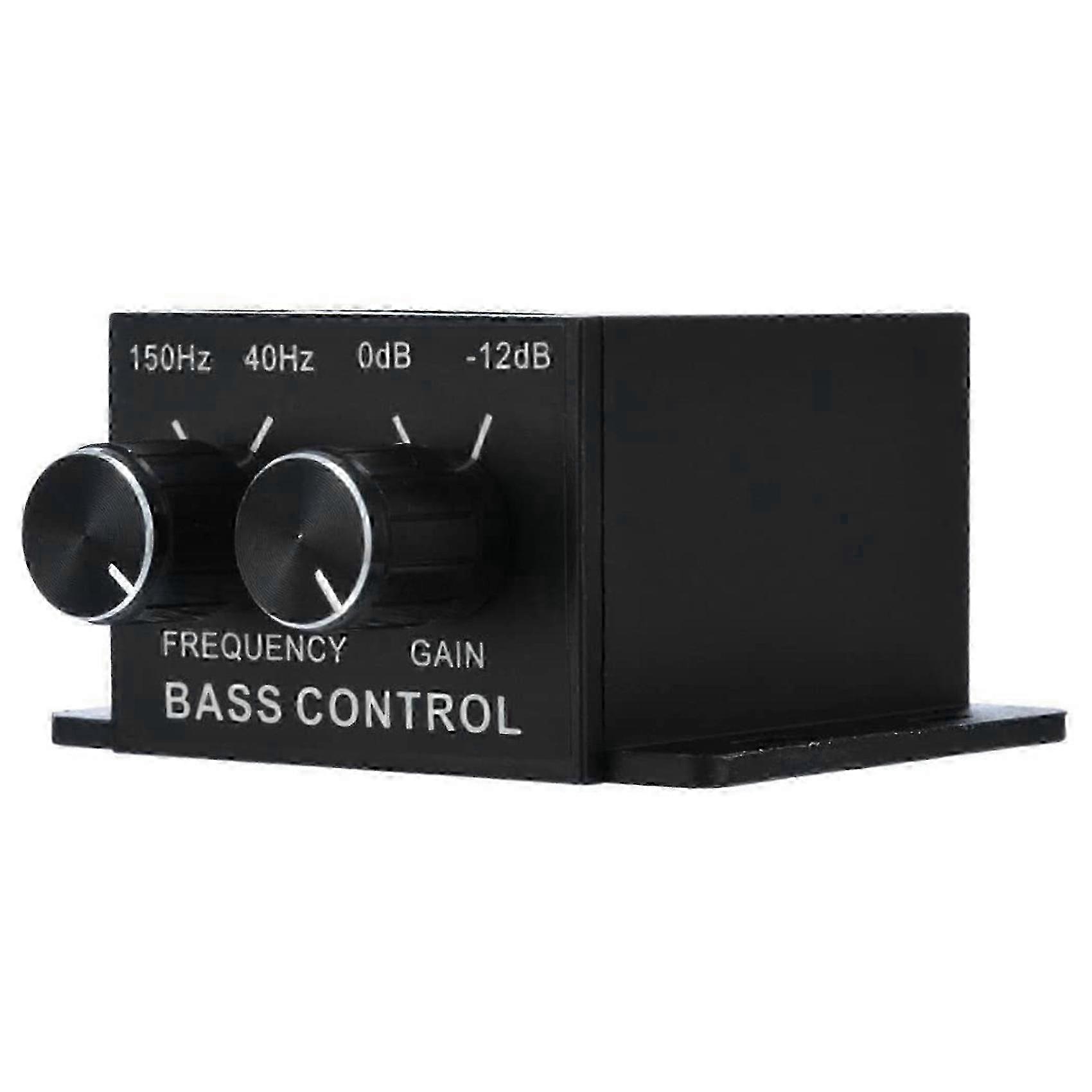 Car Audio Regulator Amplifiers Bass Subwoofer Stereo Equalizer Controller 4 RCA