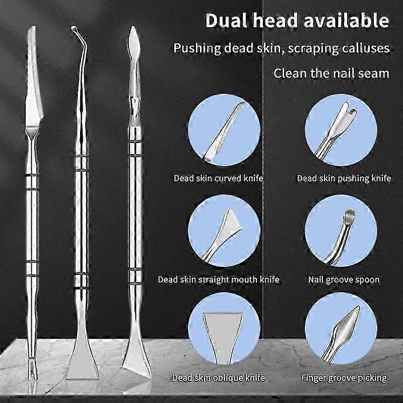Manual Double-Headed Foot Callus Shaver