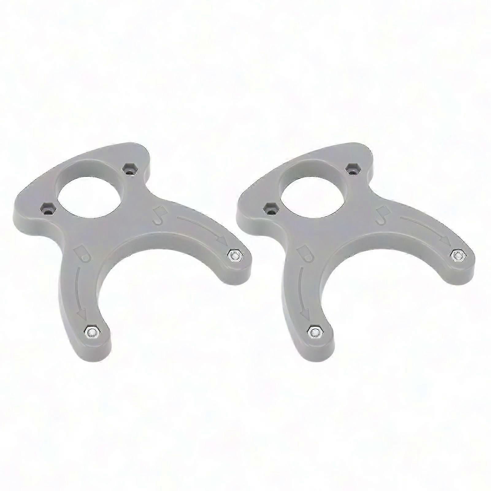 2 Pcs Router Table Insert Plate Wrench  Plastic Ring