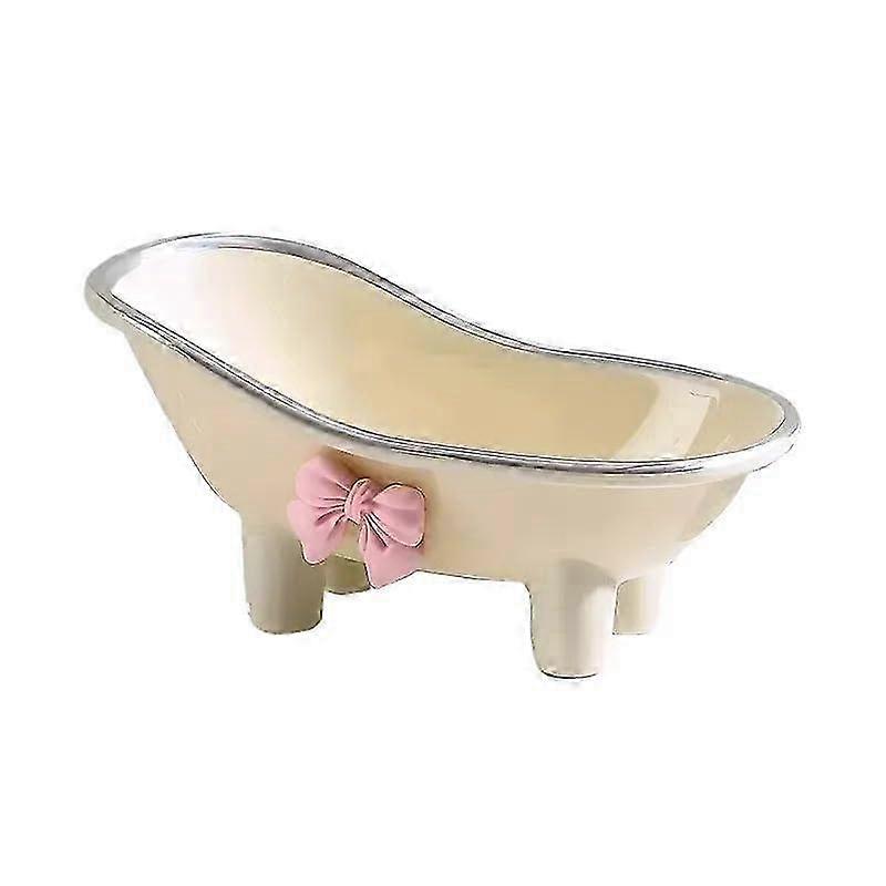 Drainage-Focused Bowknot Soap Tray