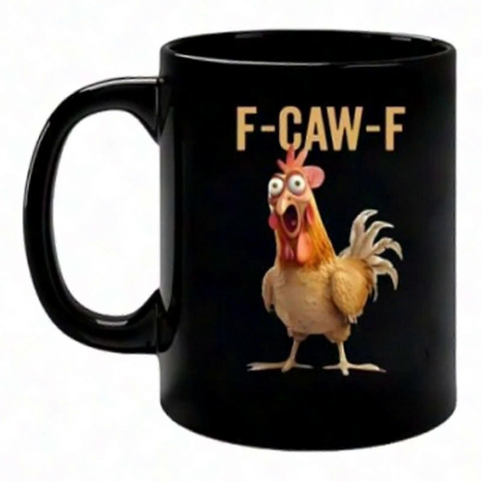 Funny Rooster Ceramic Coffee Mug