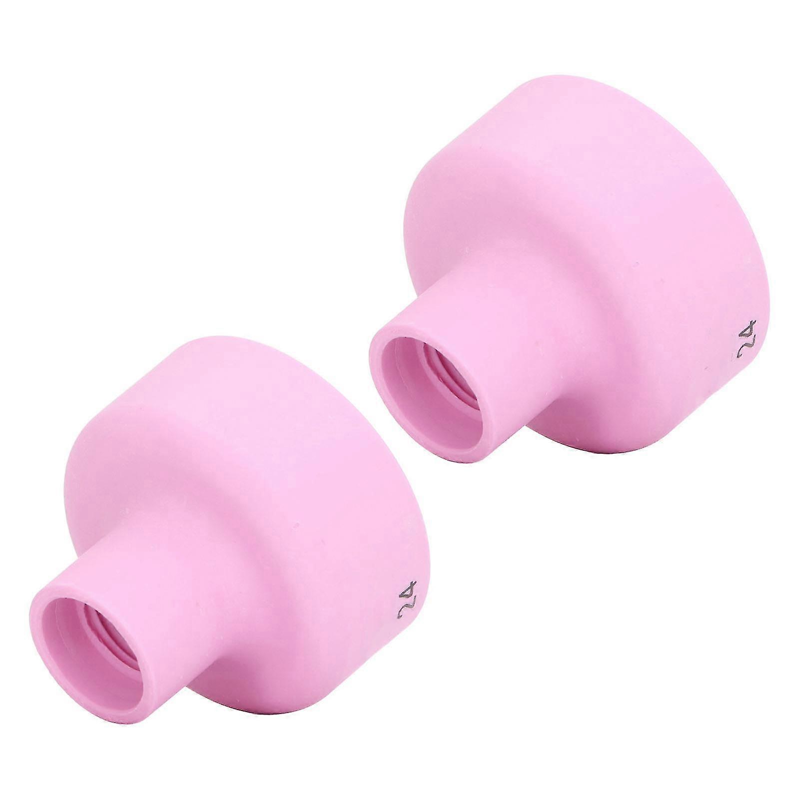 2Pcs 24# Ceramic TIG Nozzle Set