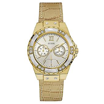 Guess limelight Quartz Analog Woman Watch with Cowhide Bracelet W0775L2