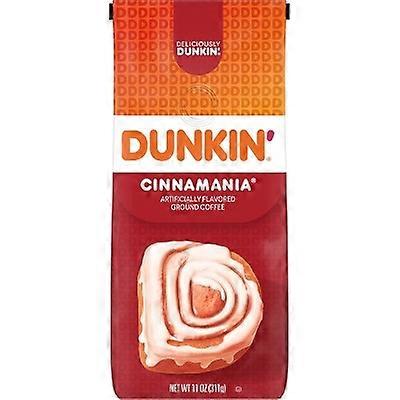 Dunkin Donuts Cinnamon Medium Roast Ground Coffee, 11 oz
