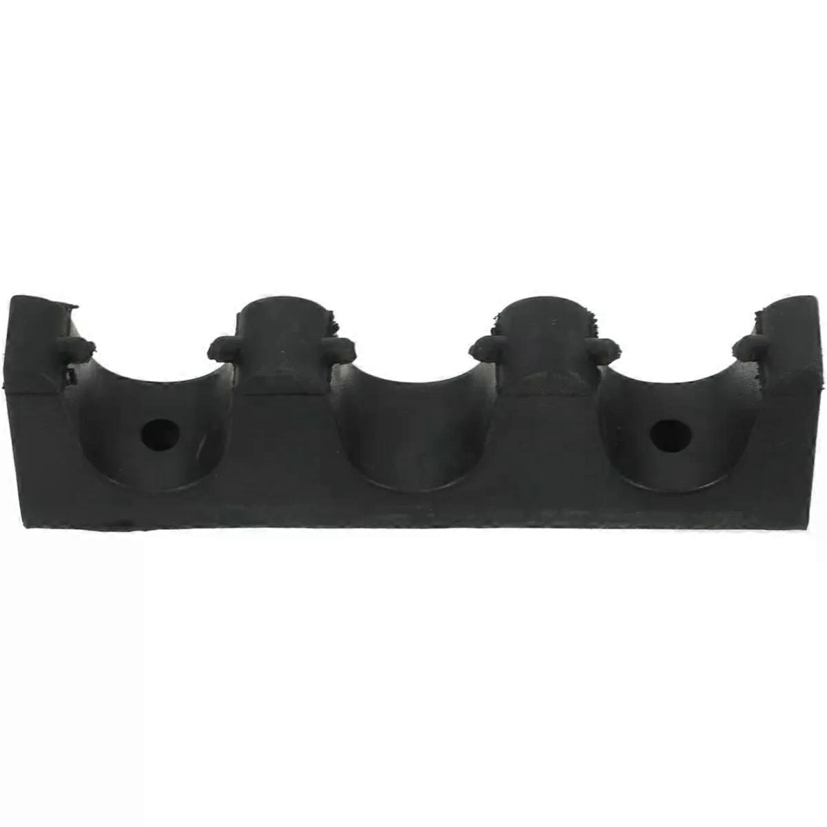 Black Plastic Multi Hole Cue Rack for Billiard Pole Display