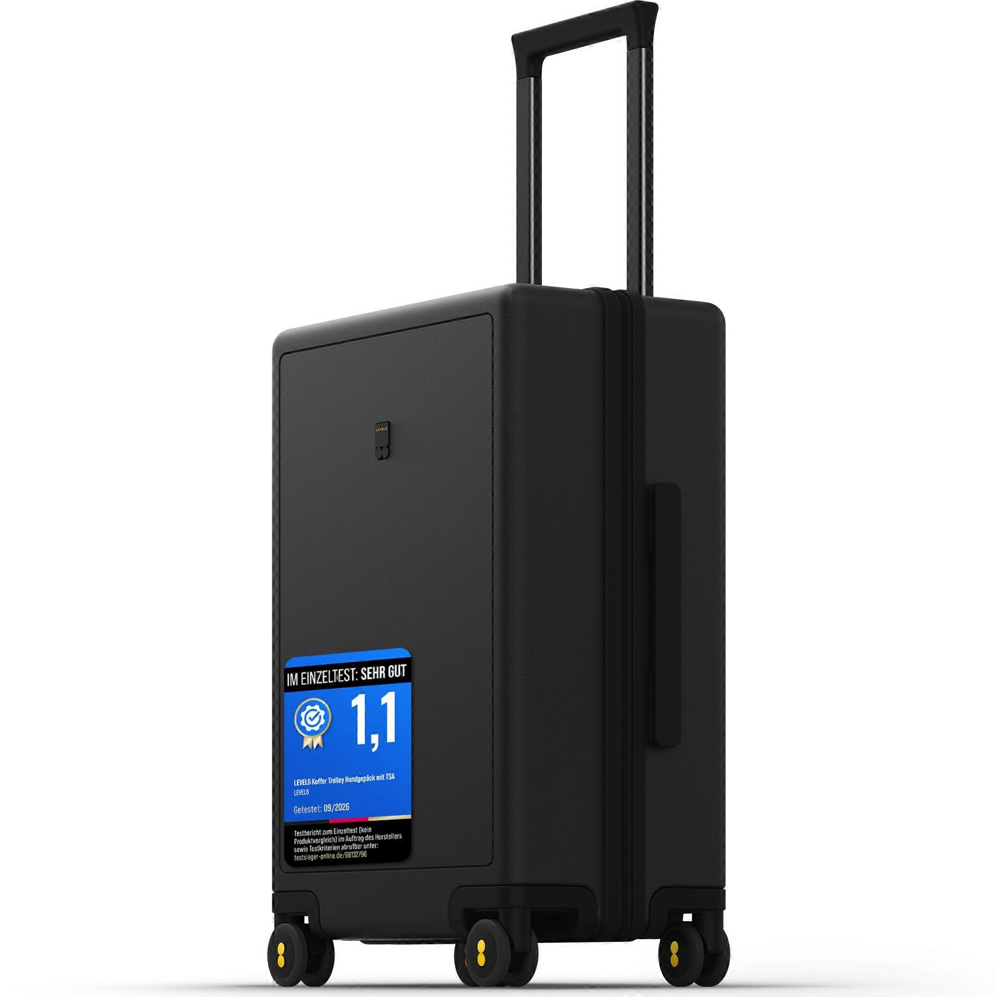Lichte handbagage van polycarbonaat met micro-diamantstructuur, 54.5cm