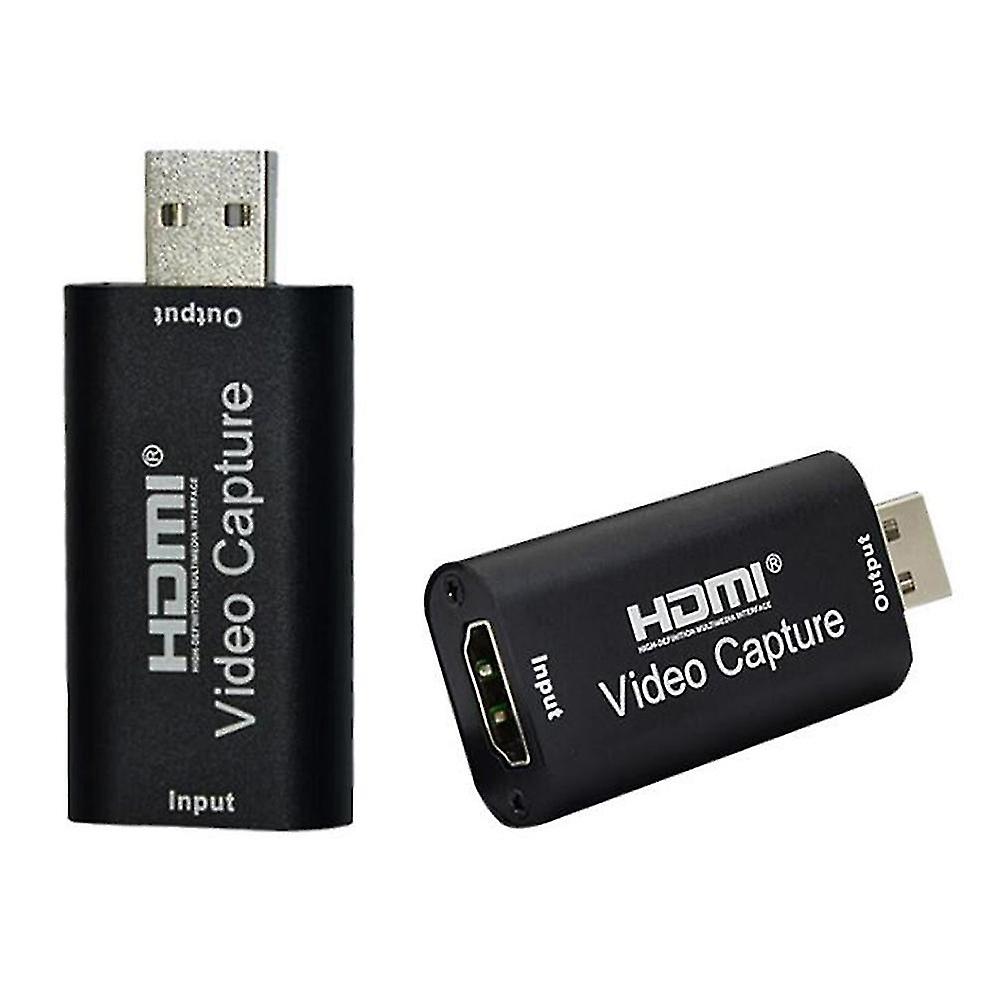 Hdmi σε Usb 2.0video κάρτα σύλληψης 1080p Hd παιχνίδι / βίντεο ζωντανή ροή πόσιμο Usb