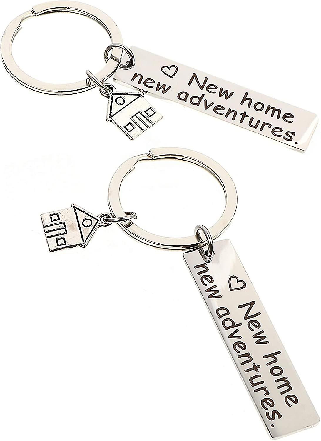 Keyring New Home New Adventure 2022 First New Home Key Ring Keychain ...