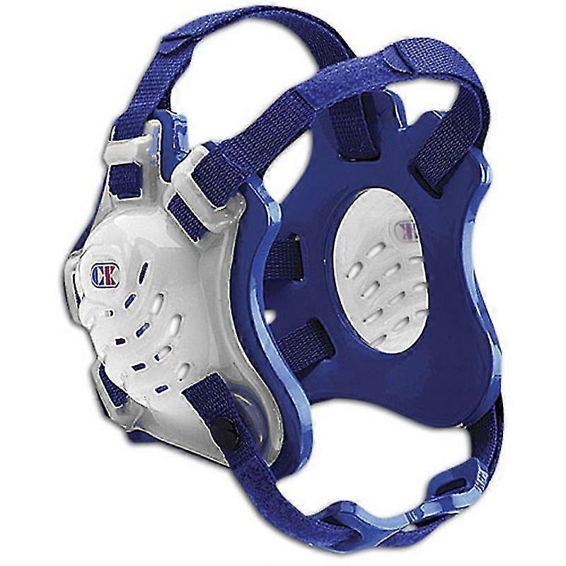 Cliff Keen F5 Tornado Wrestling Headgear - Translucent/Royal Blue/Royal Blue