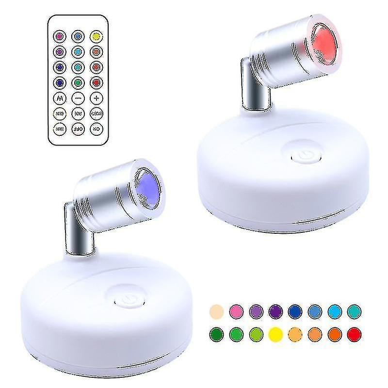 Wireless Spotlight Battery Operated Accent Lights With Remote