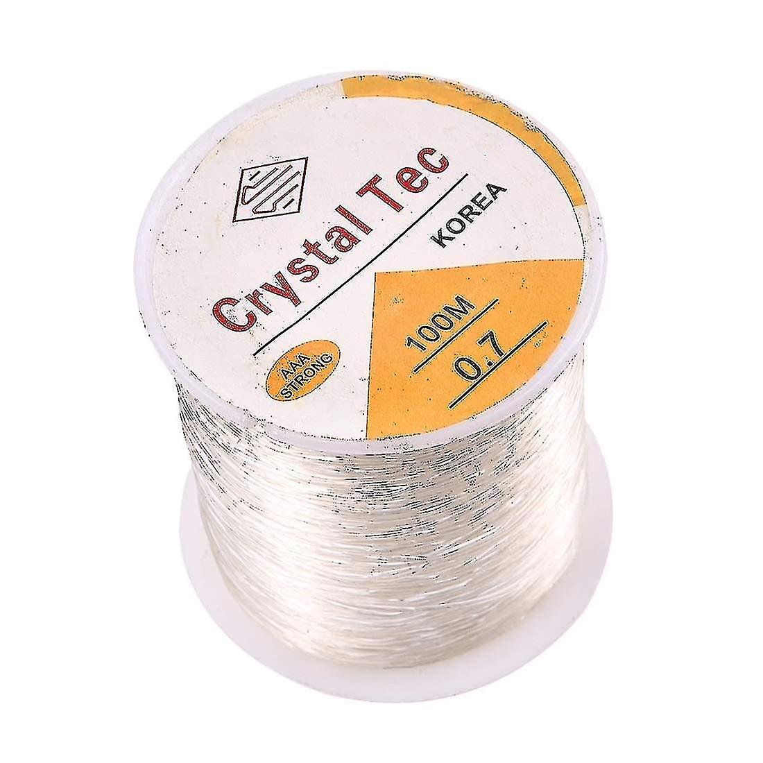 100m 0.5/0.6/ 0.7/0.8/1 Mm Elastic String Bead Cord For Jewelry Making