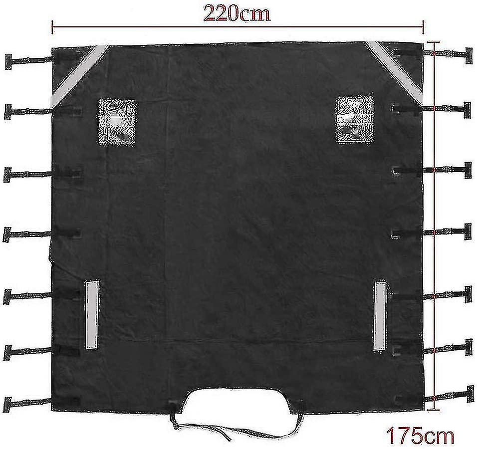 Housses de remorquage avant de caravane imperméables à l’eau Protection protectrice robuste avec lumière LED