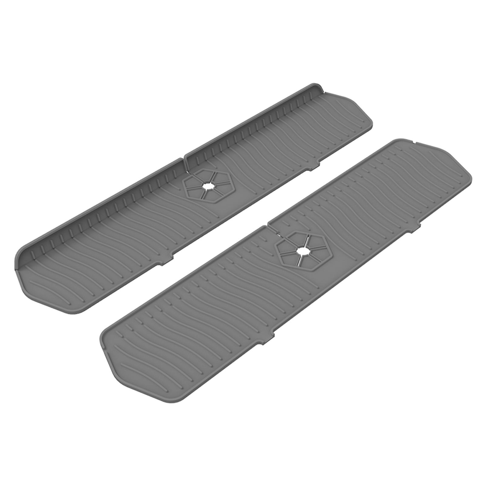 Silicone Draining Mat Non-Deformable Draining Mat Thin Draining Pad for Faucet