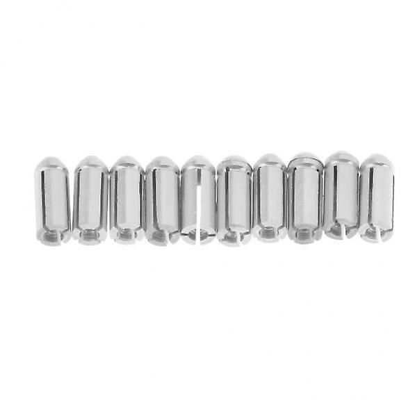 9x10pcs Aluminium Flight Protectors Savers Dart Accessory Universal Silvery