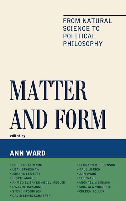 Matter And Form Paperback Book
