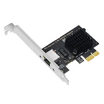 Pci Network Card 2.5gbps Gigabit Ethernet Pcie Network Card Lan Adapter 1 Port Rj45 For I225v Chip