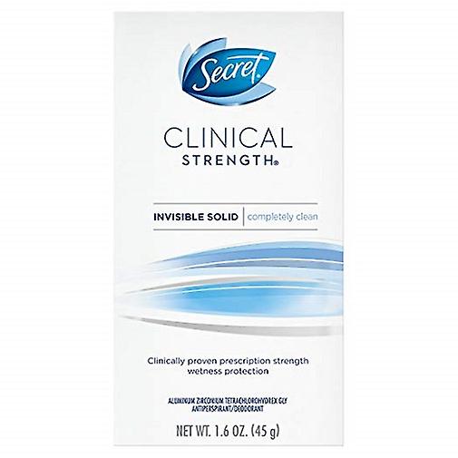 Secret Clinical Strength Invisible Solid Completely Clean