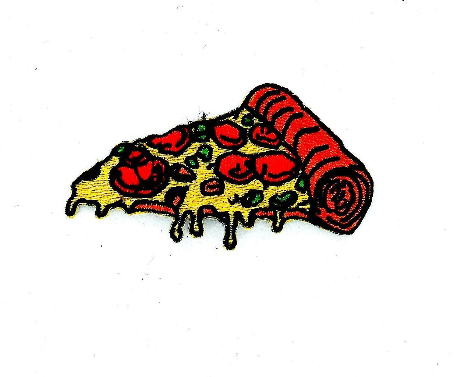 Patch Ecusson Brode Thermocollant Backpack Biker Biker Part Of Pizza