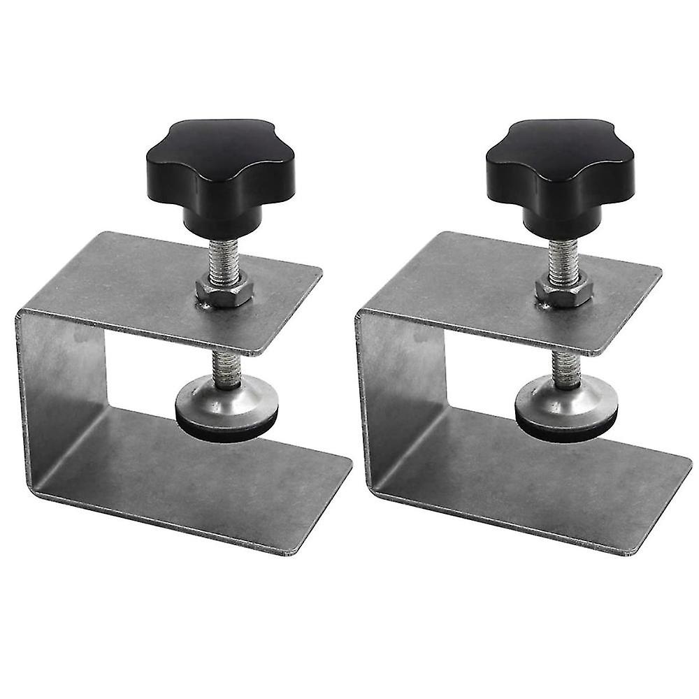 2pcs Cabinet Woodworking Adjustable Drawer Front Installation Clamp,l