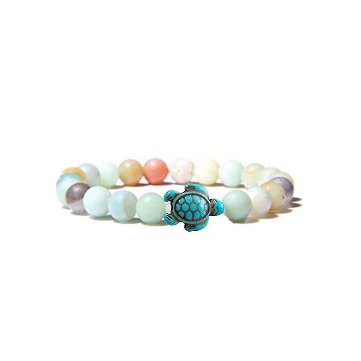 Natural Stone Bracelet Couple Bracelet Elastic Size Is Most Suitable For Men And Women's Elastic Br
