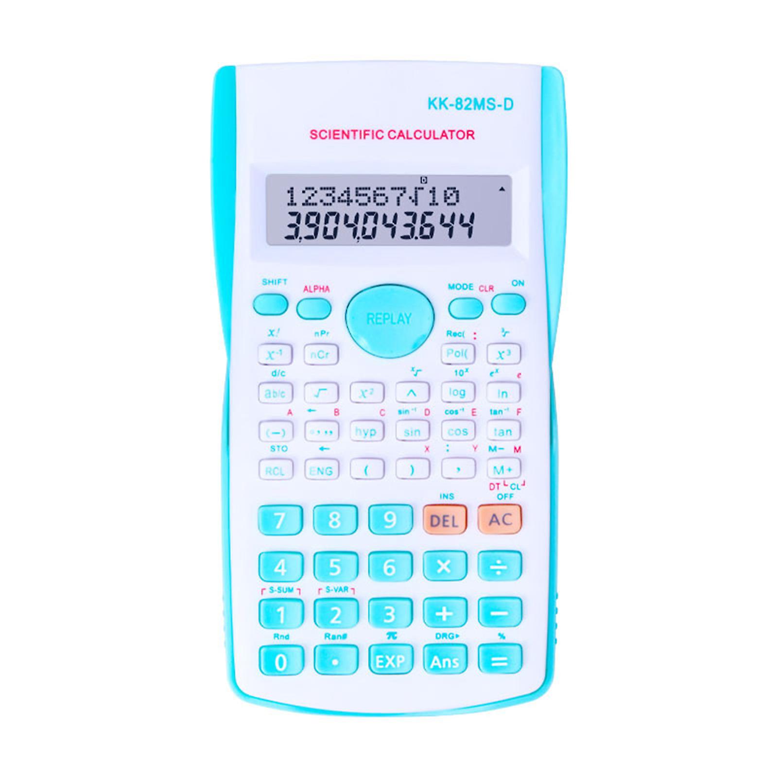 Mathematic Scientific Calculator High Sensitivity Keys Portable Calculator Standard Function For Office Home School
