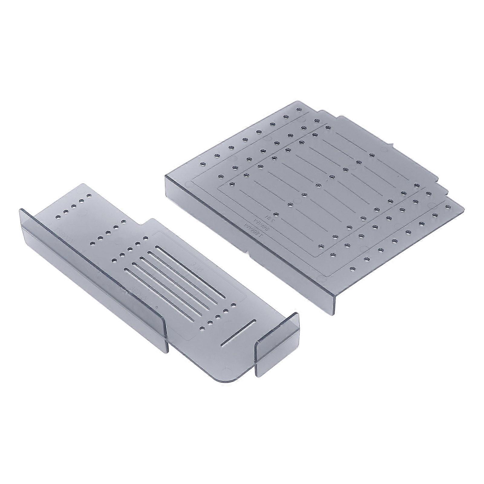 Cabinet Pull Door Drill Template Handle Door Drawer Pull Drill Mounting Template Set for Home Decoration
