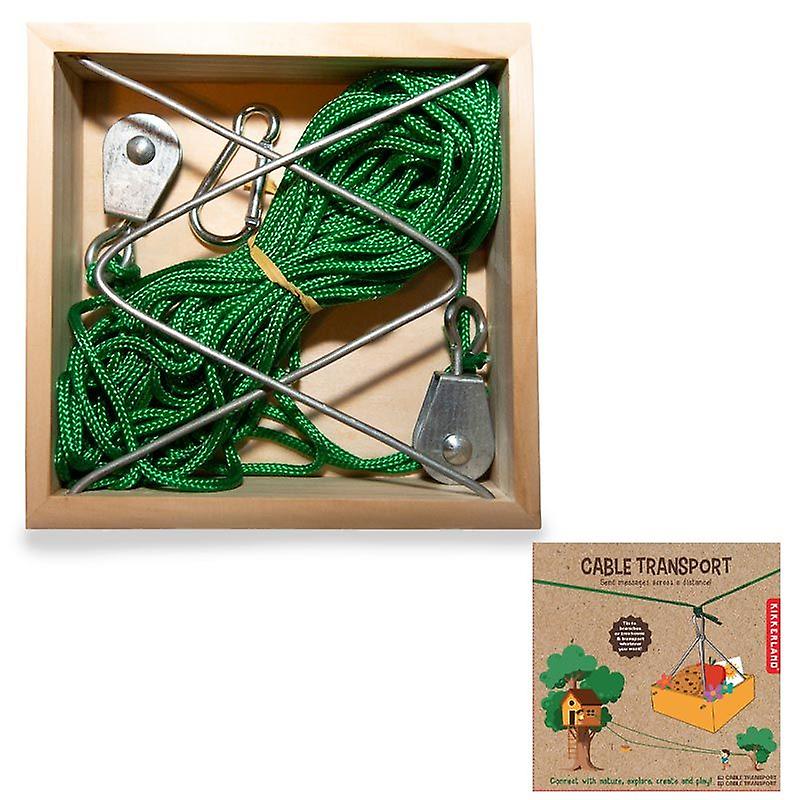 DIY box - Make your own zip line for children