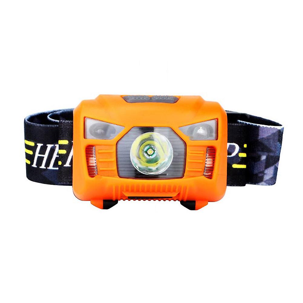 USB Rechargeable XPE LED IR Sensor Headlamp Outdoor Camping Headlight Lamp New