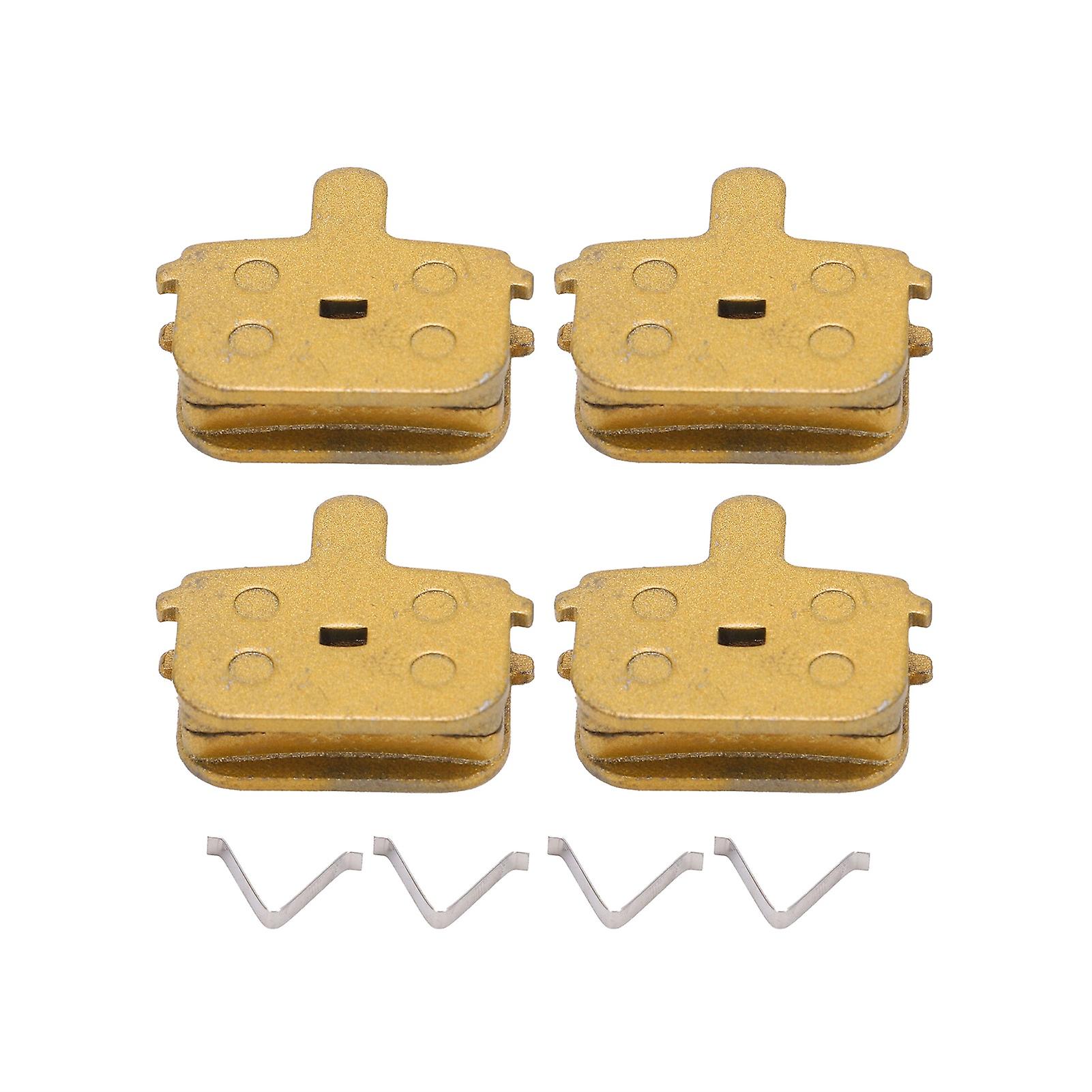4 Pack Full Metal Mountain Bike Disc Brake Pads for M355 and M446
