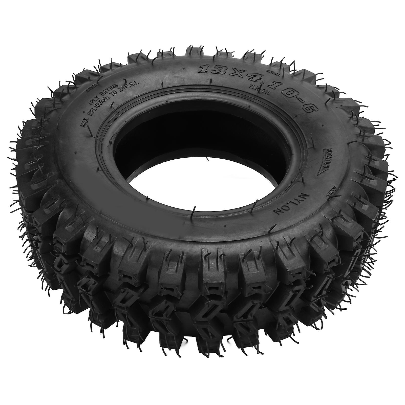13x4.10‑6 Snow Sweeper Tyre for ATV Karts Mini 4WD 47cc 49cc Snow Motorcycle Tire