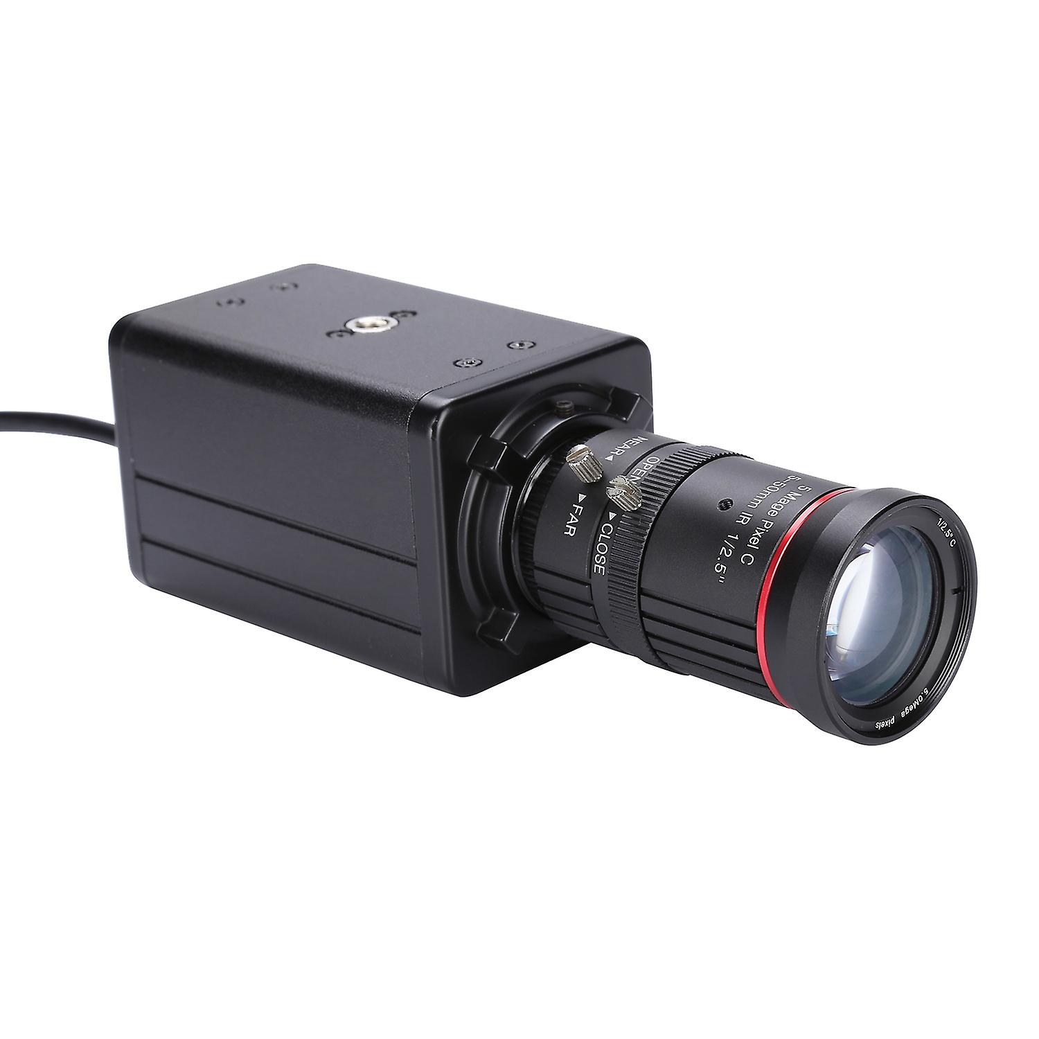4K HD Camera Computer Camera USB Webcam 10X Optical Zoom Manual Focus Auto Exposure Compensation  Co